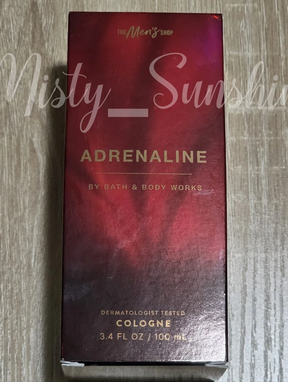Bath & Body Works Men's Adrenaline Cologne 3.4oz Fragrance New in Box RARE